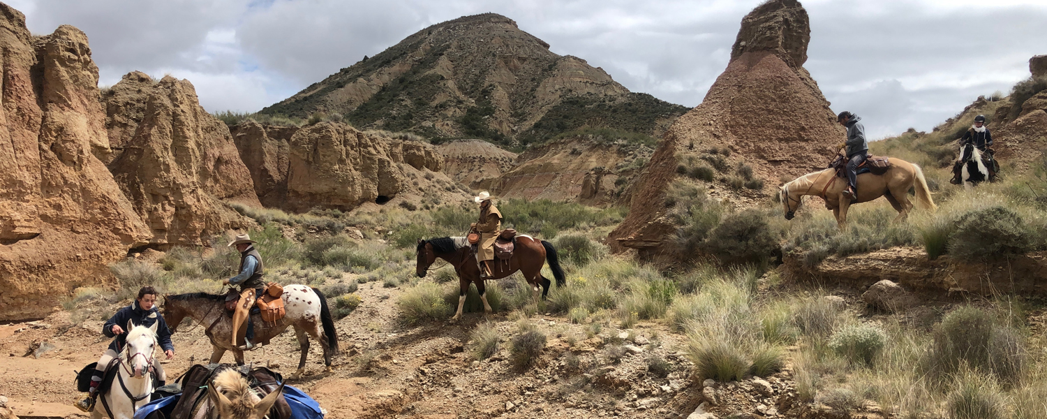 Montar a caballo con niños en Navarra