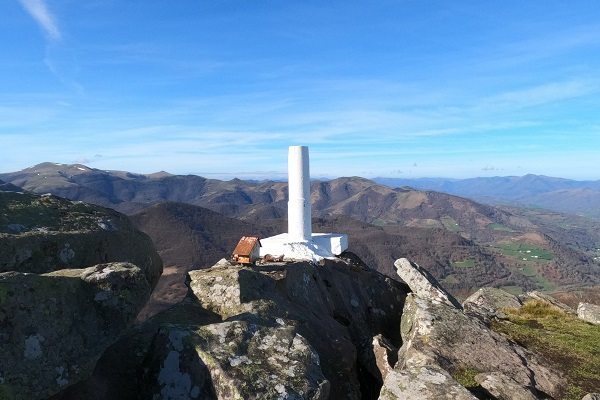 Peña Alba desde Beartzun