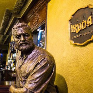 cafe iruña Hemingway